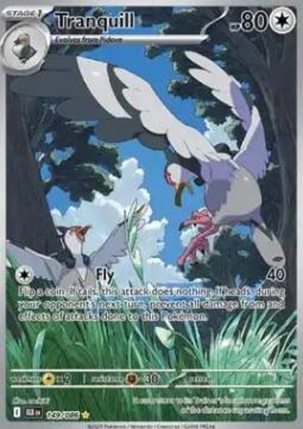 Chase Card - Tranquill 154 - Black Bolt