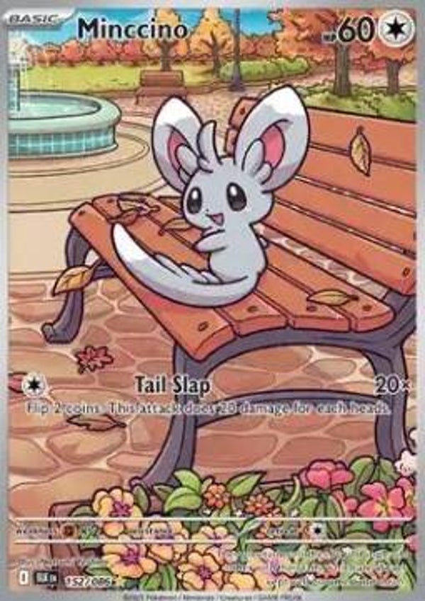 Chase Card - Minccino 152 - Black Bolt