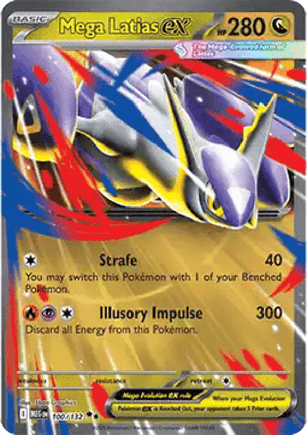 Chase Card - Mega Latias 100 - Mega Evolution