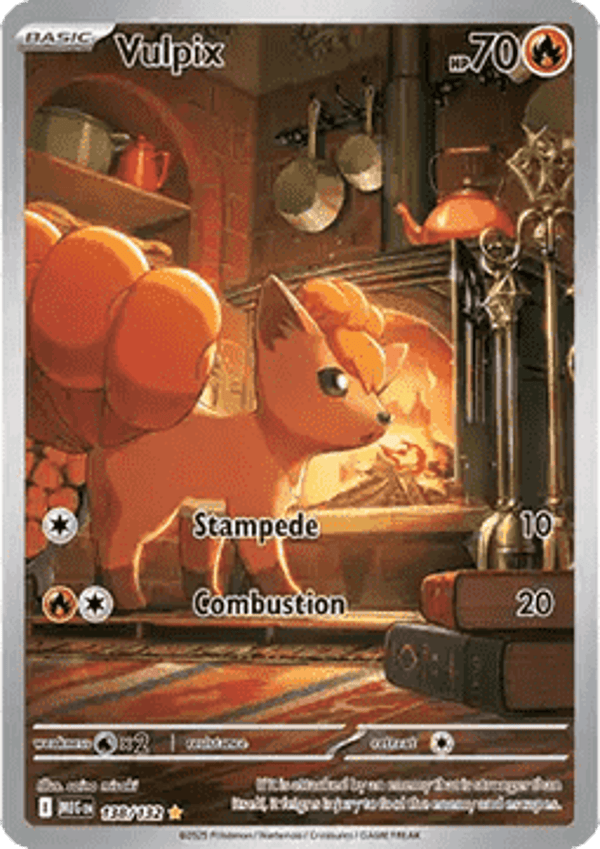 Chase Card - Vulpix 138 - Mega Evolution