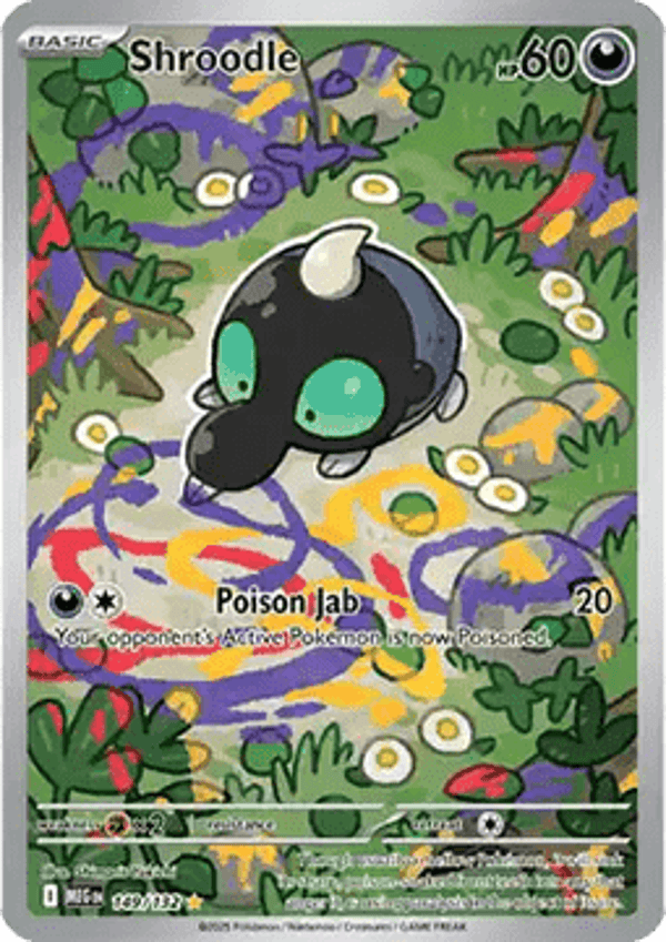 Chase Card - Shroodle 149 - Mega Evolution