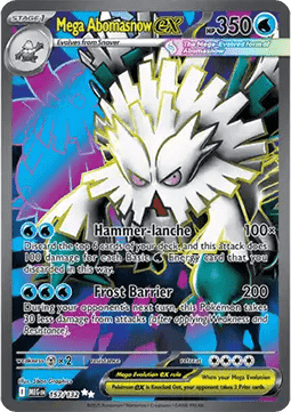 Chase Card - Mega Abomasnow 157 - Mega Evolution