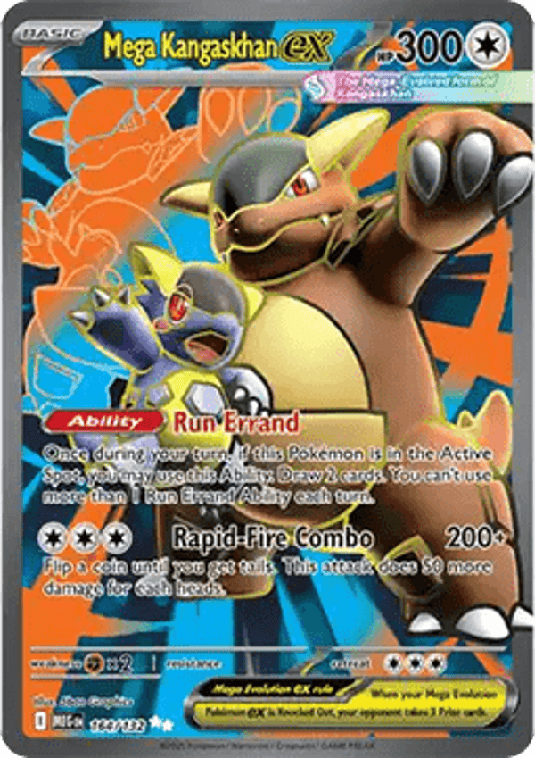 Chase Card - Kangaskhan 164 - Mega Evolution