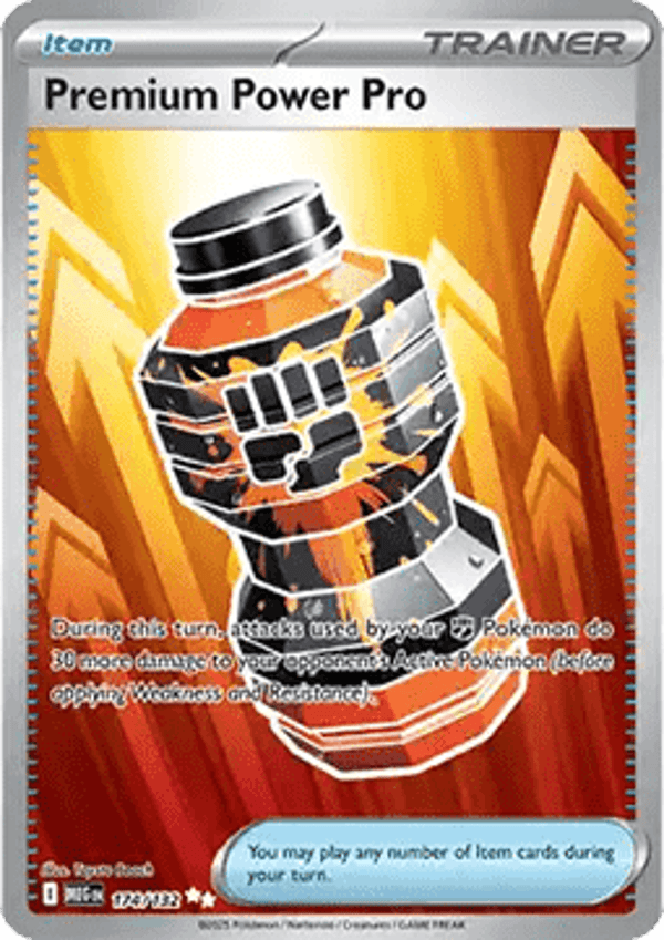 Chase Card - PRemium Power Pro 174 - Mega Evolution