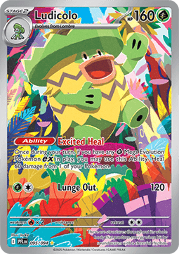 Chase Card - Ludicolo 095 - Phantasmal Flames