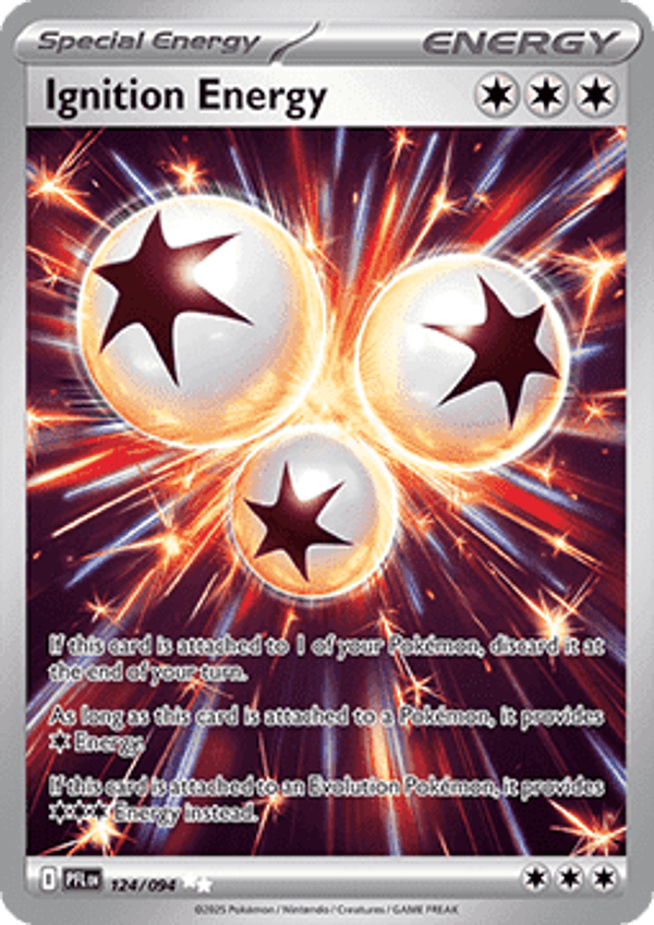 Chase Card - Ignition Energy 124 - Phantasmal Flames