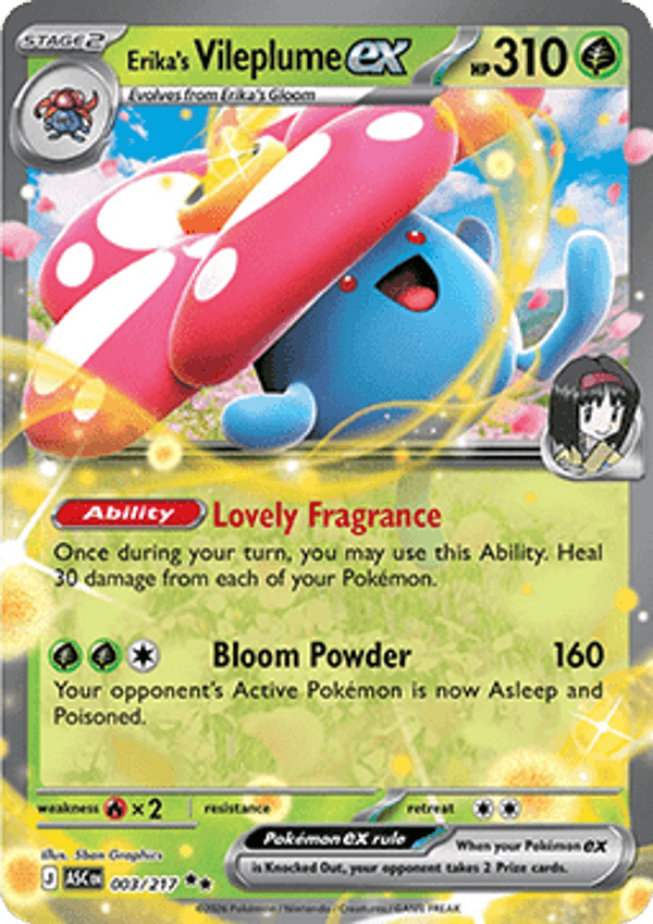 Chase Card - Vileplume 3 - Ascended Heroes