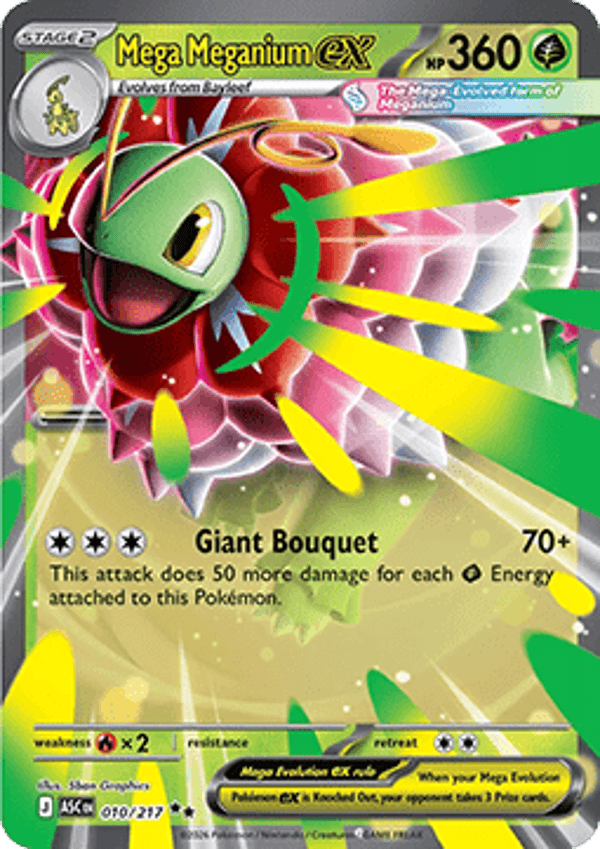 Chase Card - Meganium 010 - Ascended Heroes