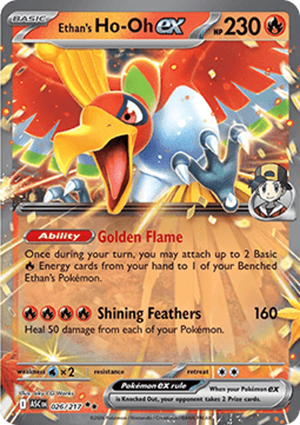 Chase Card - Ho-Oh 26 - Ascended Heroes