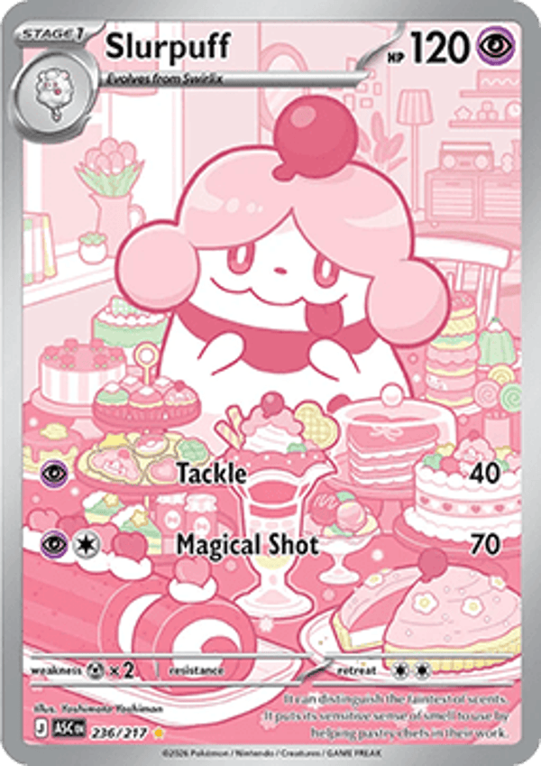 Chase Card - Slurpuff 236 - Ascended Heroes