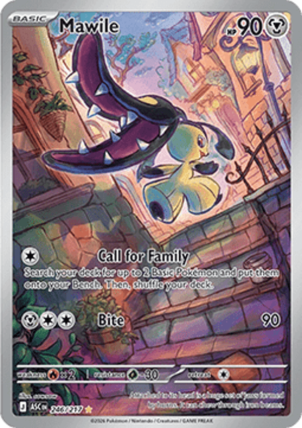 Chase Card - Mawile 246 - Ascended Heroes
