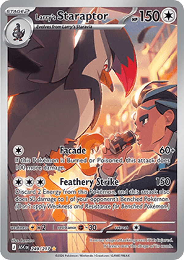 Chase Card - Staraptor 249 - Ascended Heroes