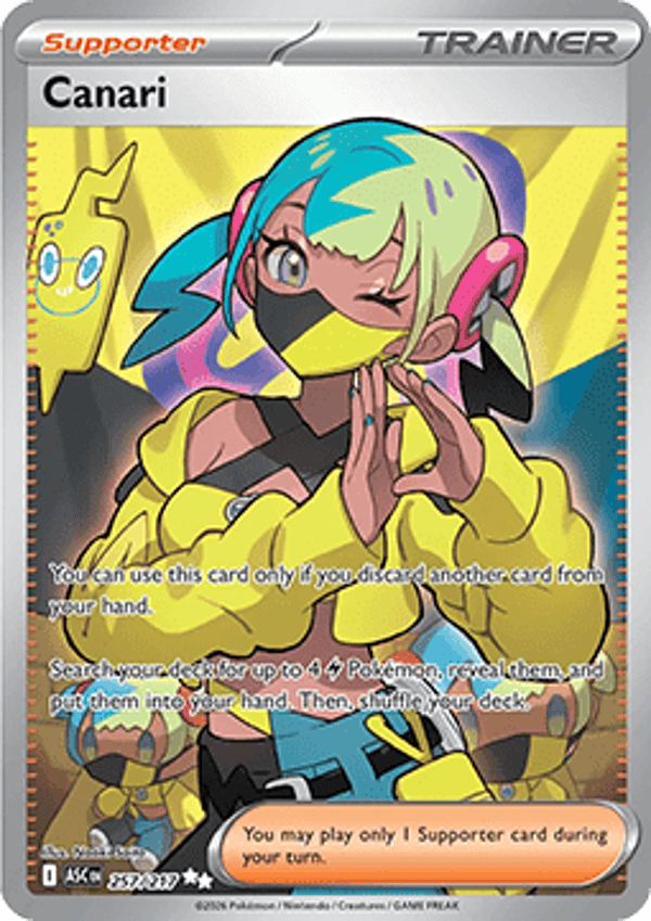 Chase Card - Canari 257 - Ascended Heroes