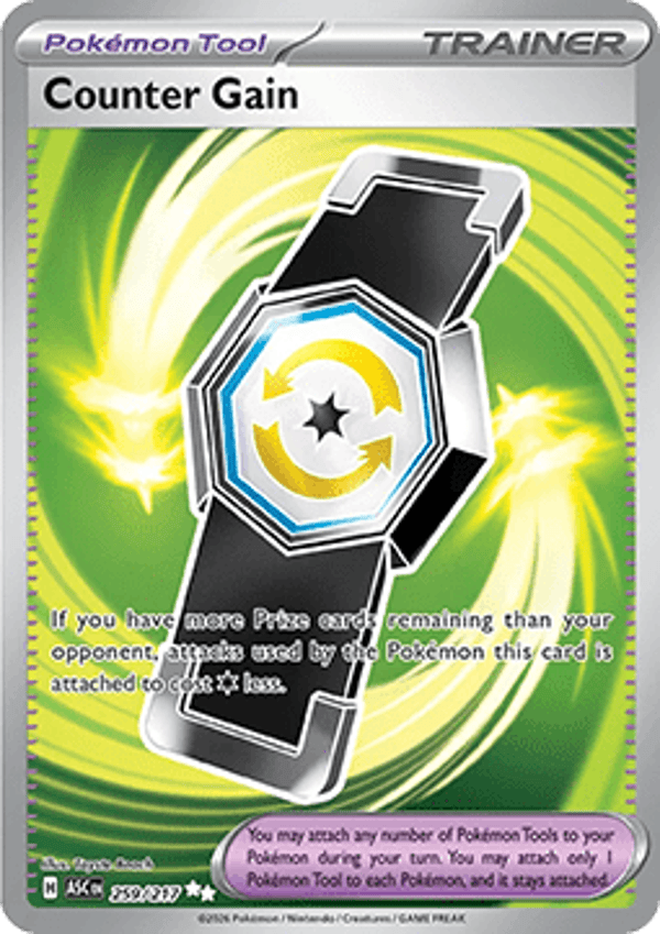 Chase Card - Counter Gain 259 - Ascended Heroes
