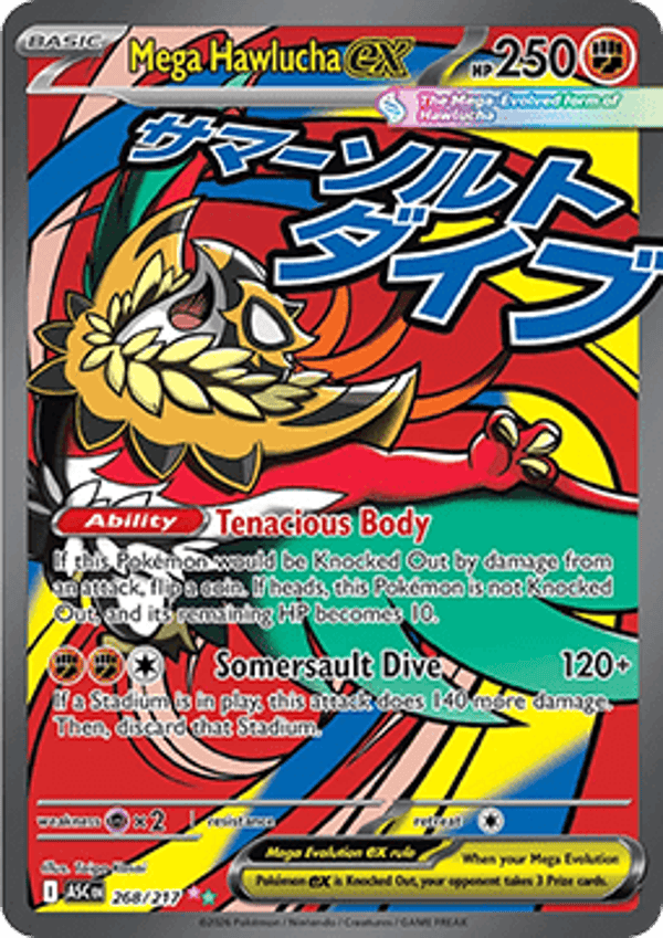 Chase Card - Hawlucha 268 - Ascended Heroes