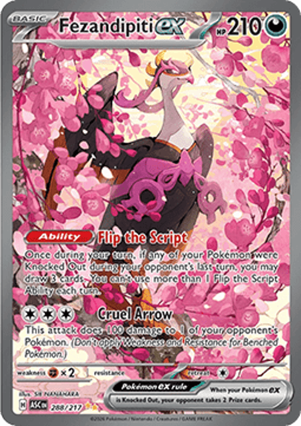 Chase Card - Fezandipiti 288 - Ascended Heroes