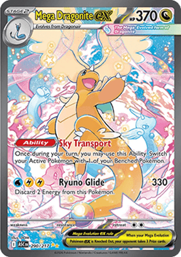 Chase Card - Dragonite 290 - Ascended Heroes