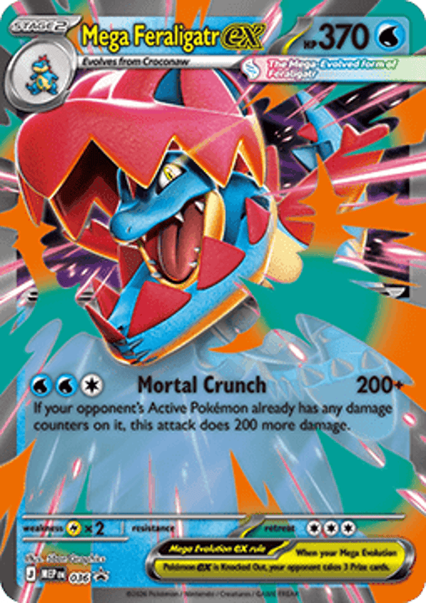 Chase Card - Feraligatr 036 - Promo