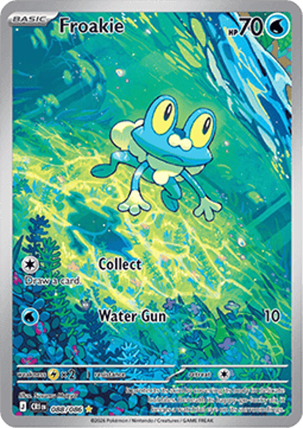 Chase Card - Froakie 88 - Chaos Rising