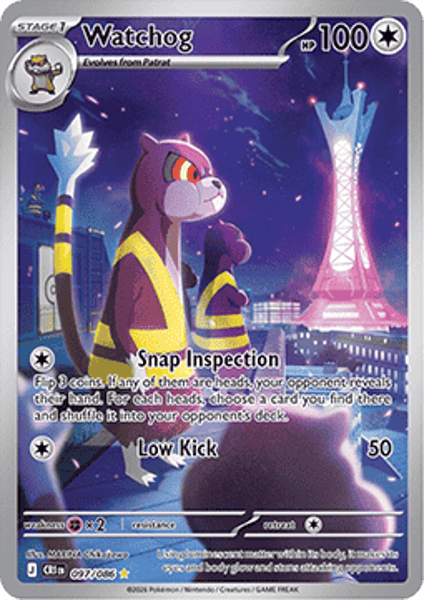 Chase Card - Watchog 097 - Chaos Rising