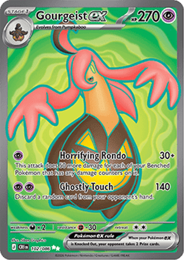 Chase Card - Gourgeist 102 - Chaos Rising