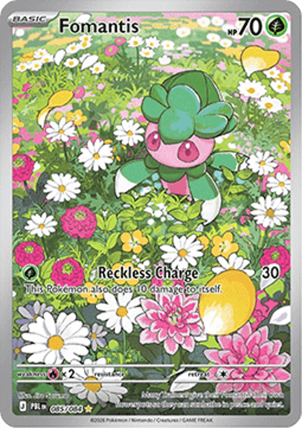 Chase Card - Fomantis 85 - Pitch Black