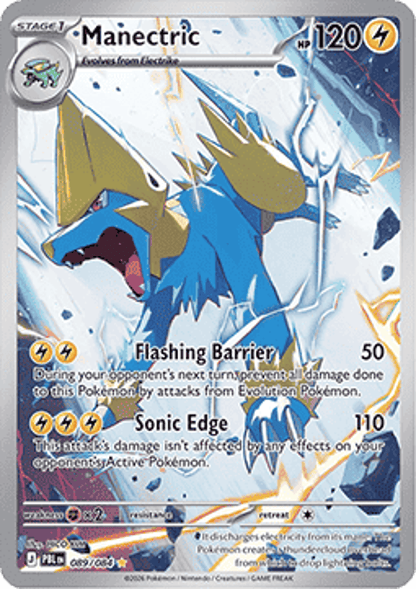 Chase Card - Manectric 089 - Pitch Black