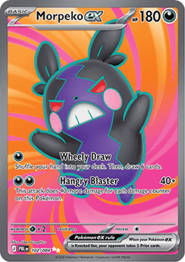 Chase Card - Morpeko 102 - Pitch Black
