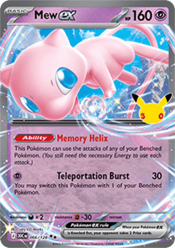 Chase Card - Mew 66 - 30th Celebration