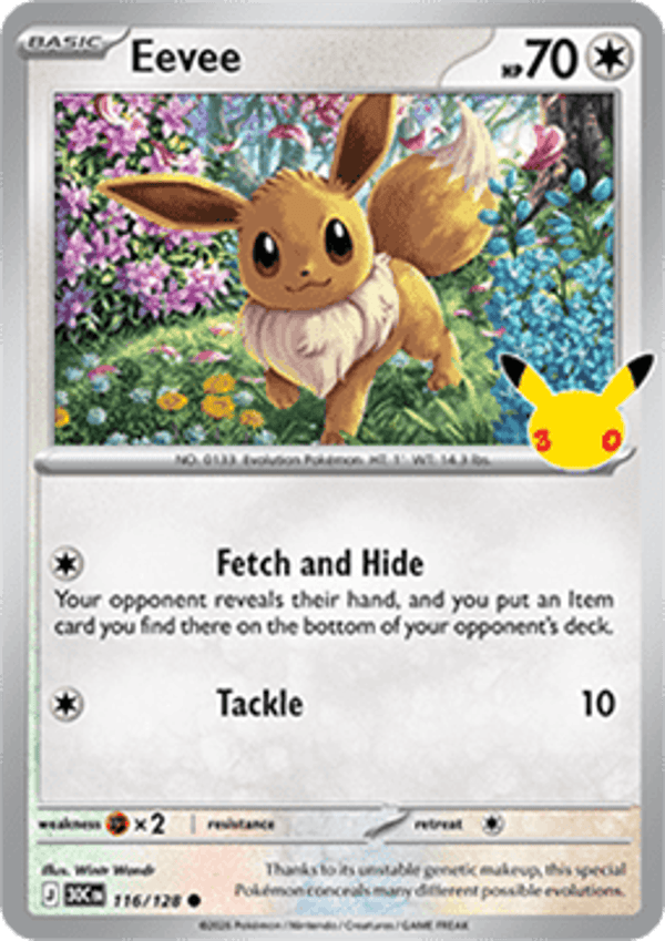 Chase Card - Eevee - SLEEVED Promo