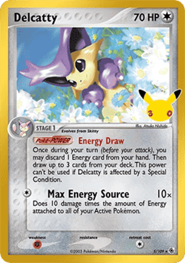 Chase Card - Delcatty - 30th Celebration