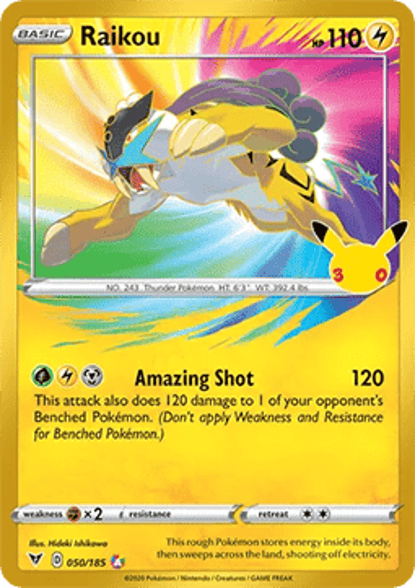 Chase Card - Raikou - 30th Celebration