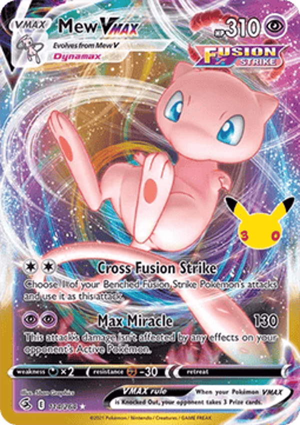 Chase Card - Mew - 30th Celebration