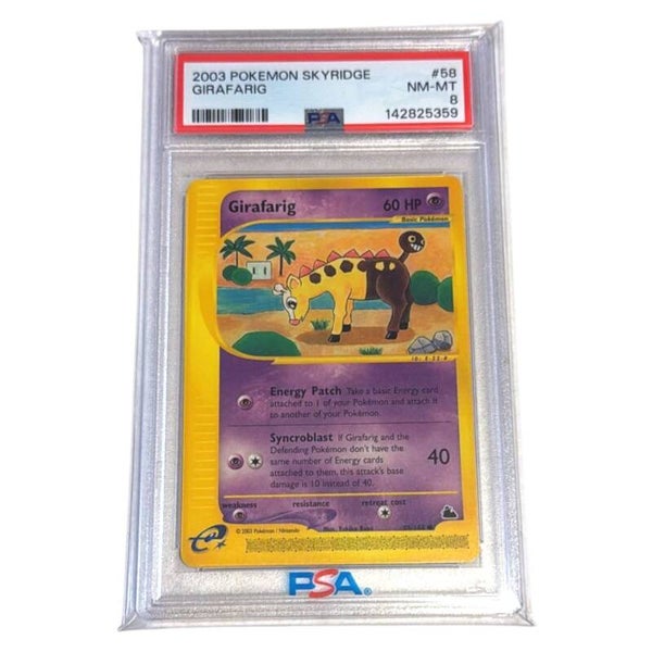Girafarig PSA 8