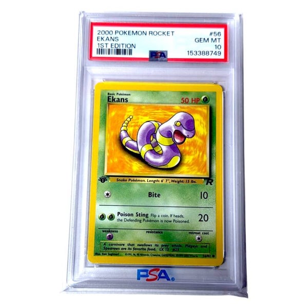 Ekans PSA 10