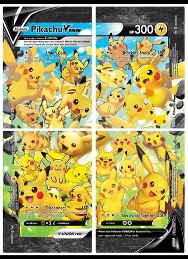 Chase Card - Pikachu V Union - Celebrations
