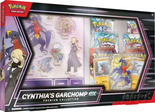 Cynthia's Garchomp Ex Premium Collection Box