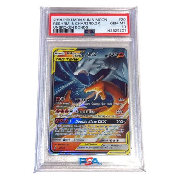 Charizard Reshiram PSA 10