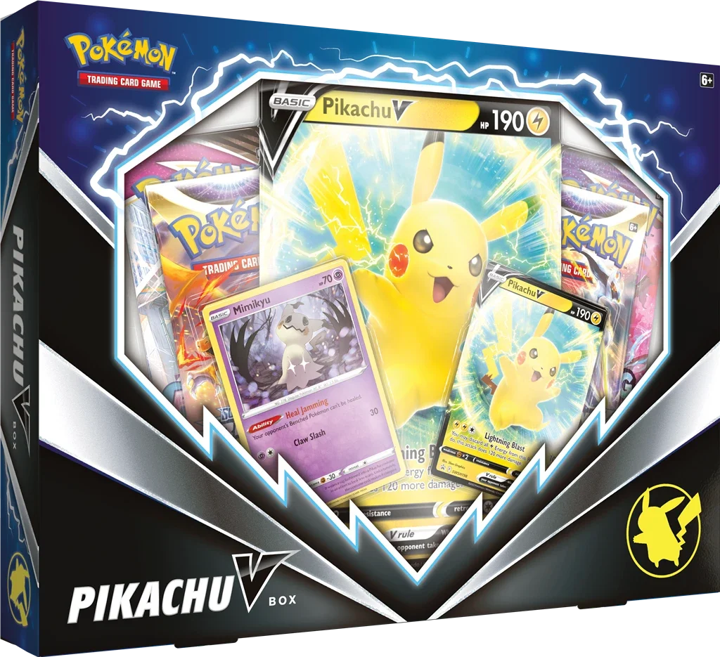 Pikachu V Collection Box