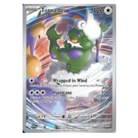 Chase Card - Tornadus 210 - Promo SEALED