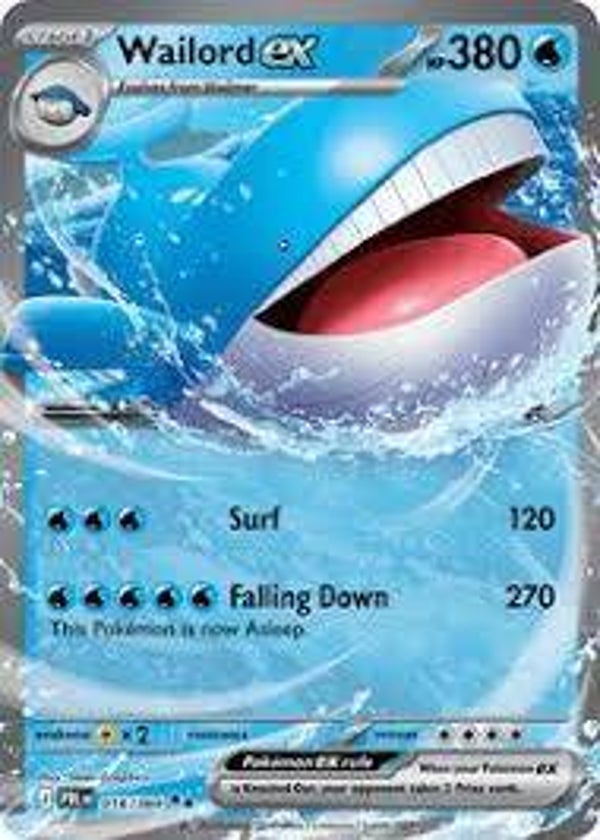 Chase Card - Wailord 16 - Pitch Black