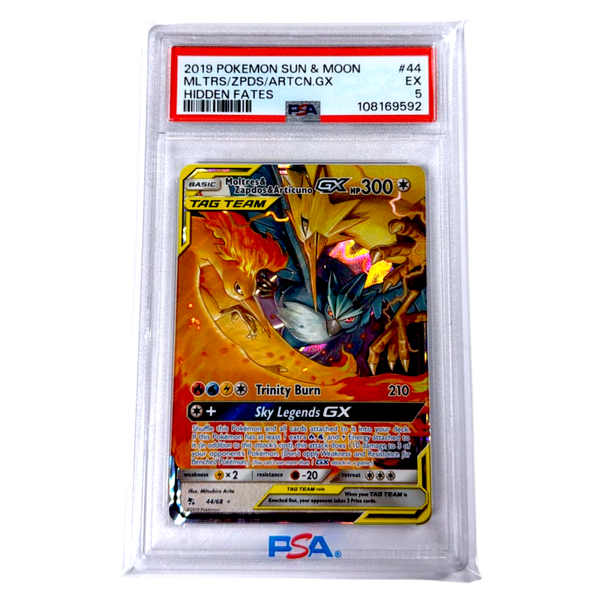 Articuno Zapdos Moltres PSA 5
