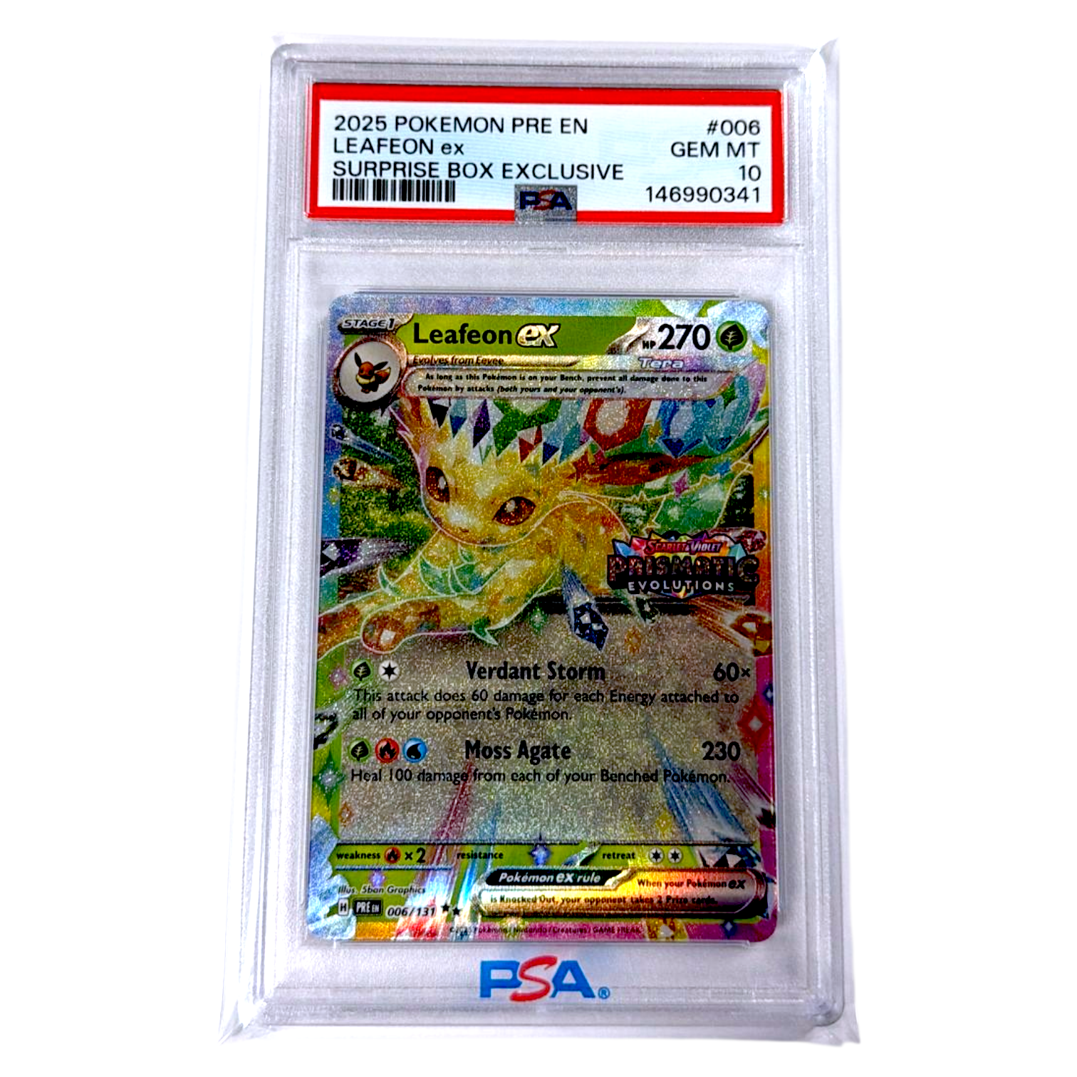 Leafeon PSA 10