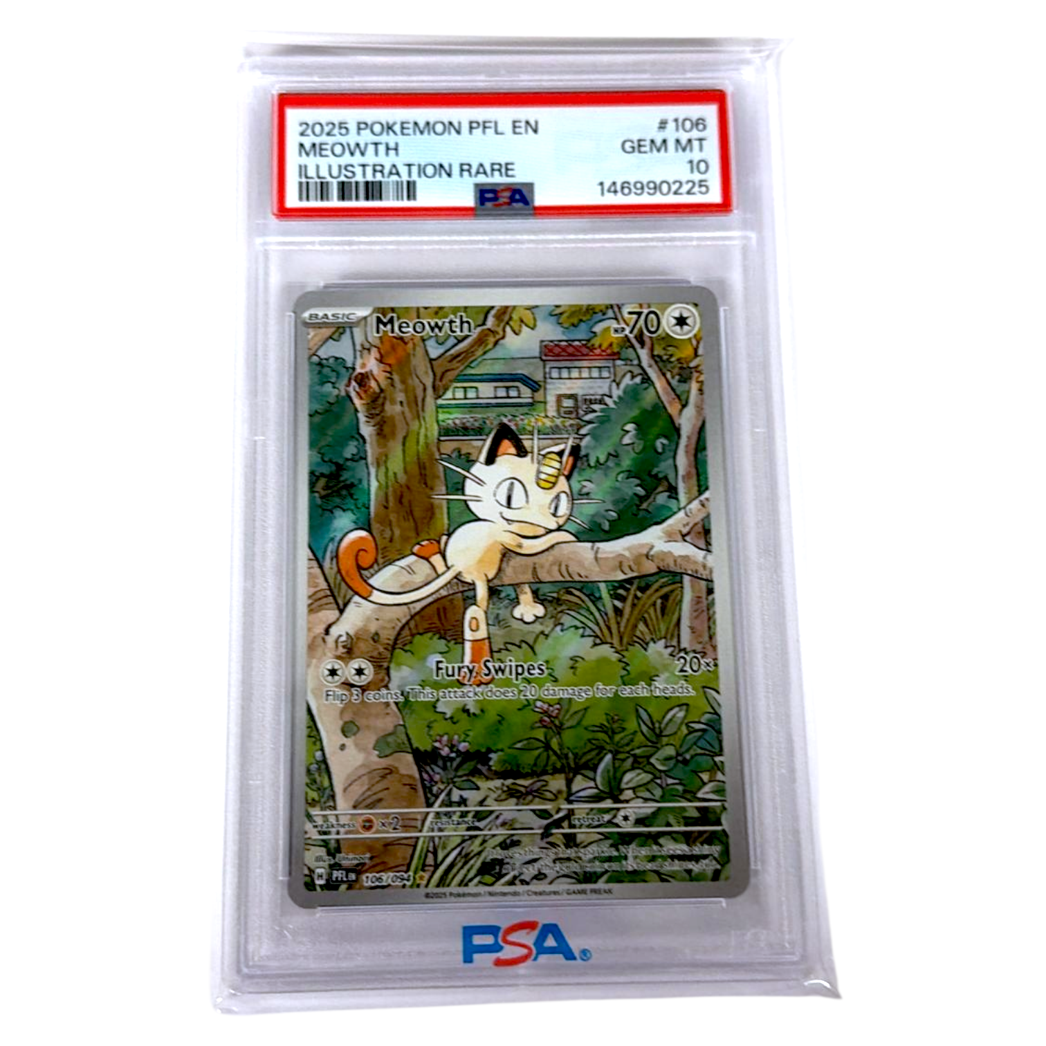 Meowth PSA 10