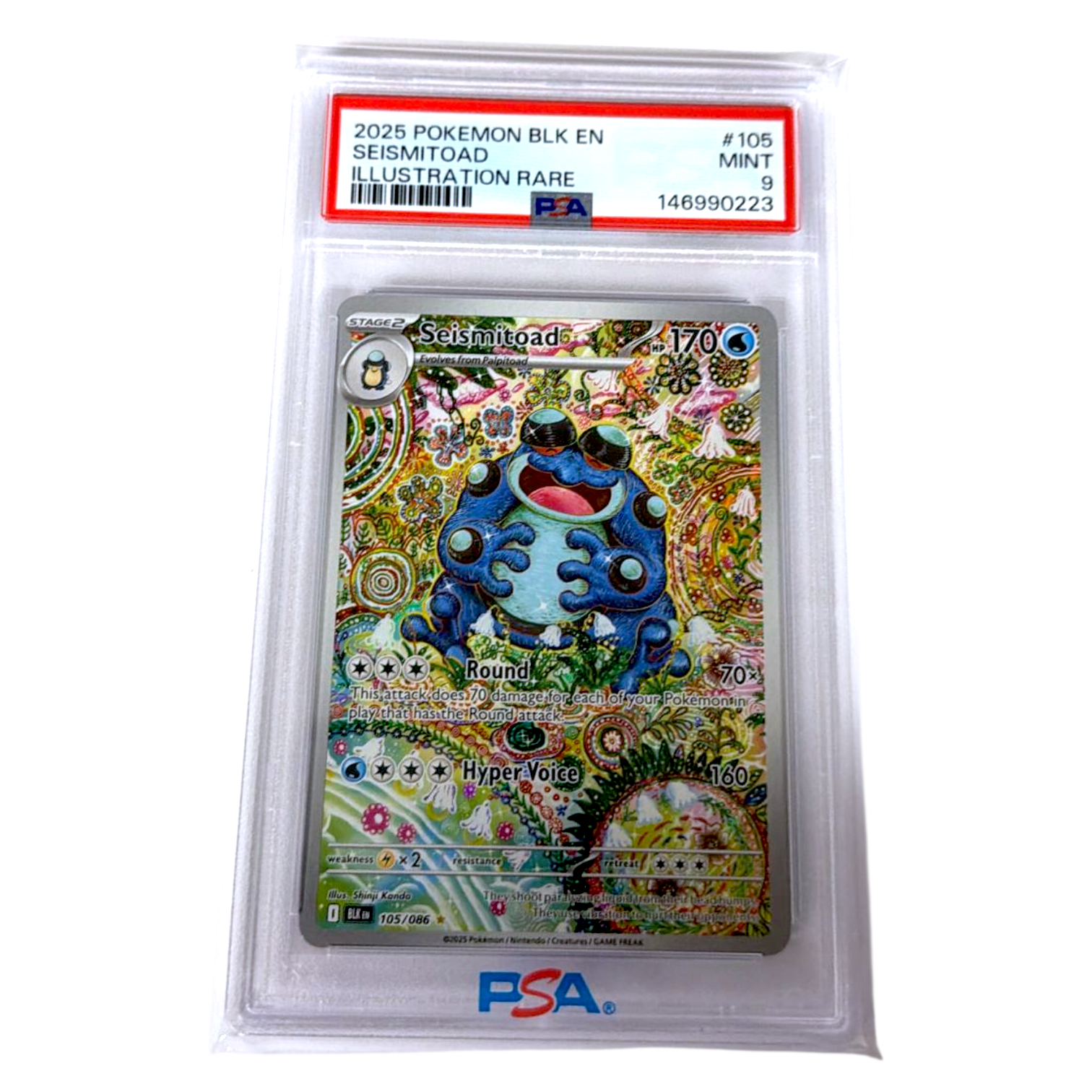 Seismitoad PSA 9