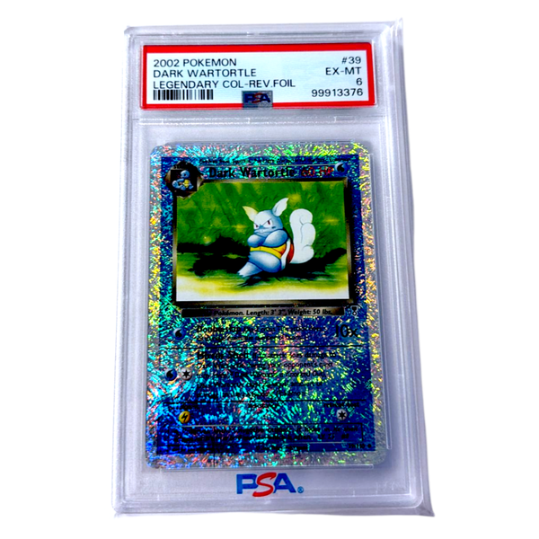 Dark Wartortle PSA 6 LEGENDARY COLLECTION