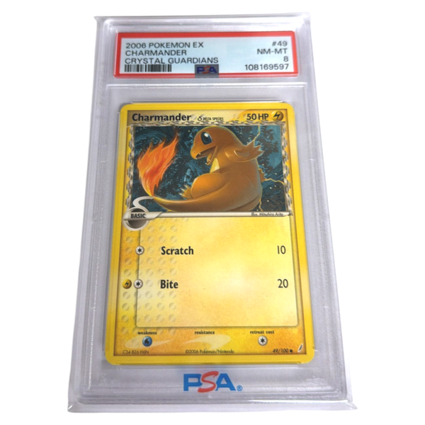 Charmander PSA 8