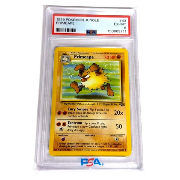 Mankey PSA 6