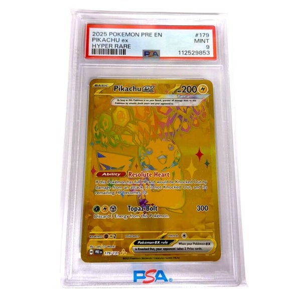 Pikachu PSA 9