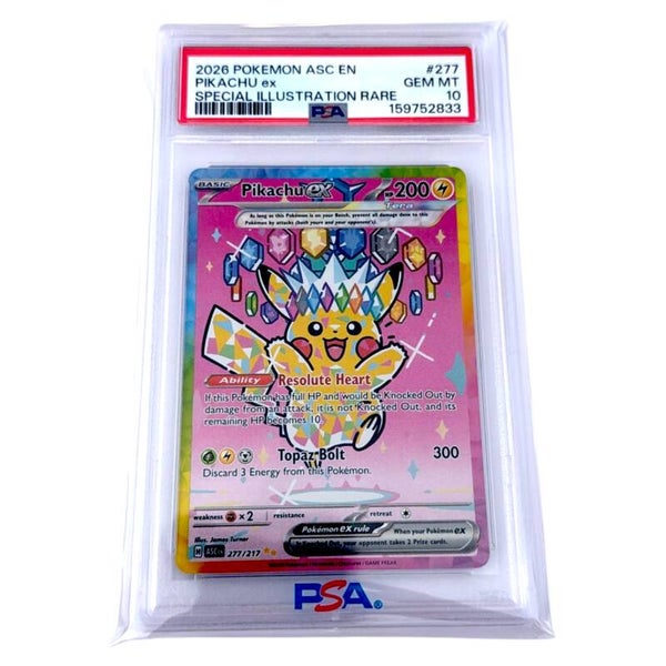 Pikachu PSA 10